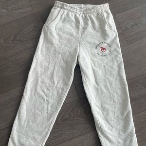 Sporty & rich grey xs joggers